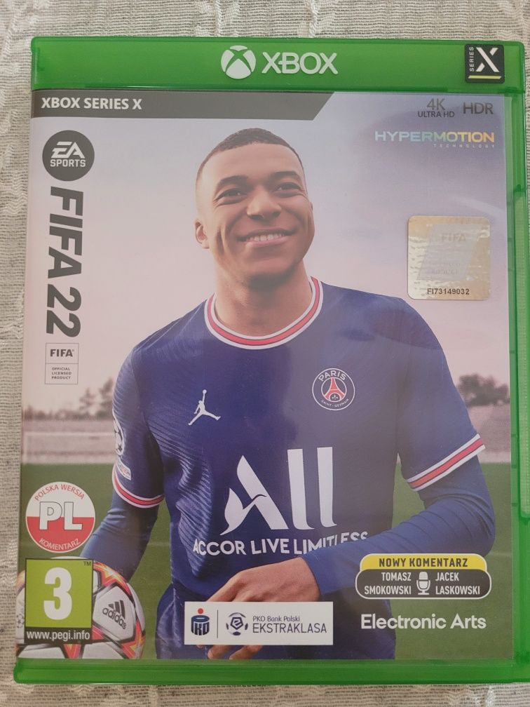 Gra Fifa x box series x 2022 nowa