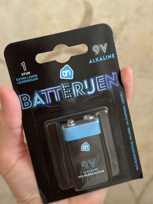 Батарейка крона 9V 6LP3146