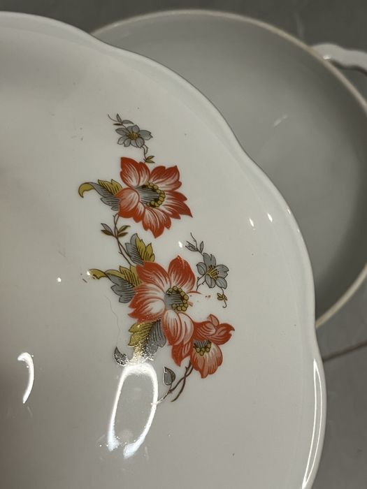 Zestaw porcelany KPM Made in Poland – waza i półmisek