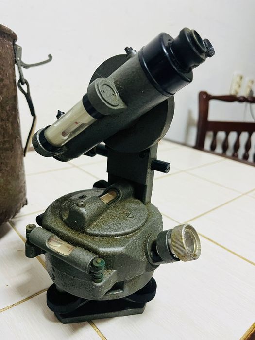 Teodolito carl zeiss Jena Theo modelo exato made in Germany