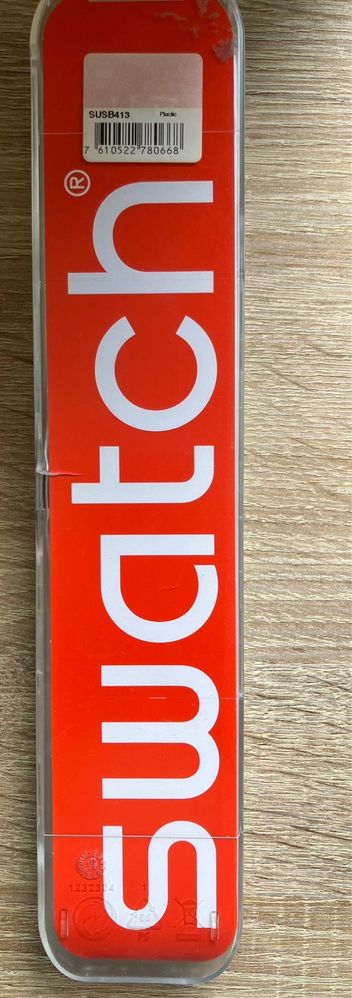 Relogio criança SWATCH com codigo e caixa original