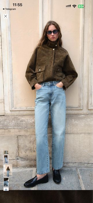 Джинси Zara (straight) прямі