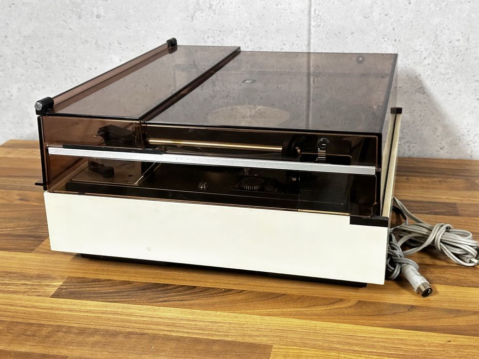 Dual 1229 gramofon, biały, wkladka DM103 M-E