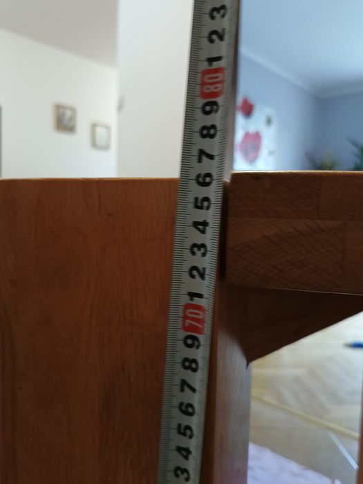 Ciężki Dębowy Stół 200/108cm