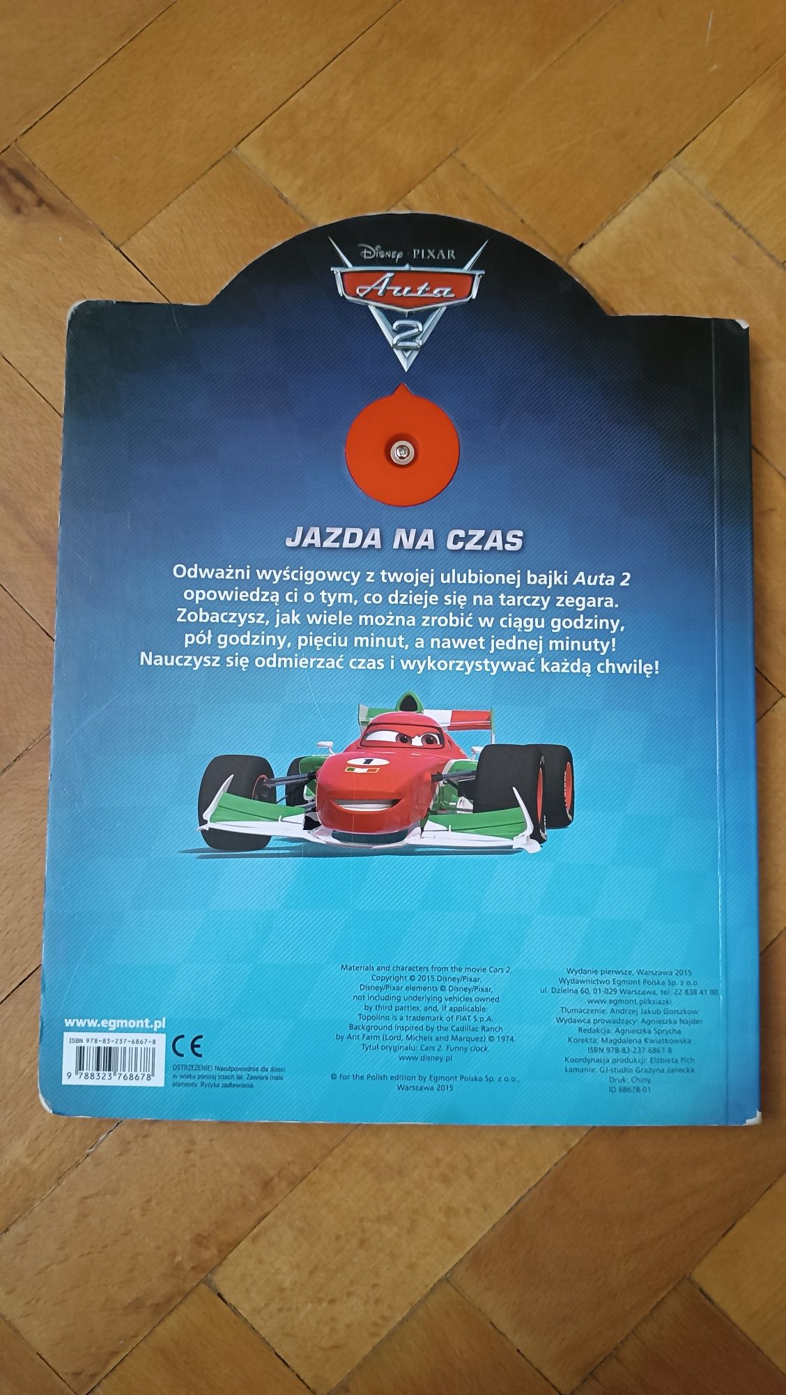 Nauka zegarka Jazda na czas książka Autka