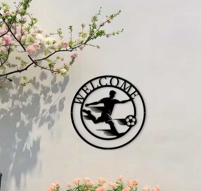 Nowa ozdoba metalowa welcome