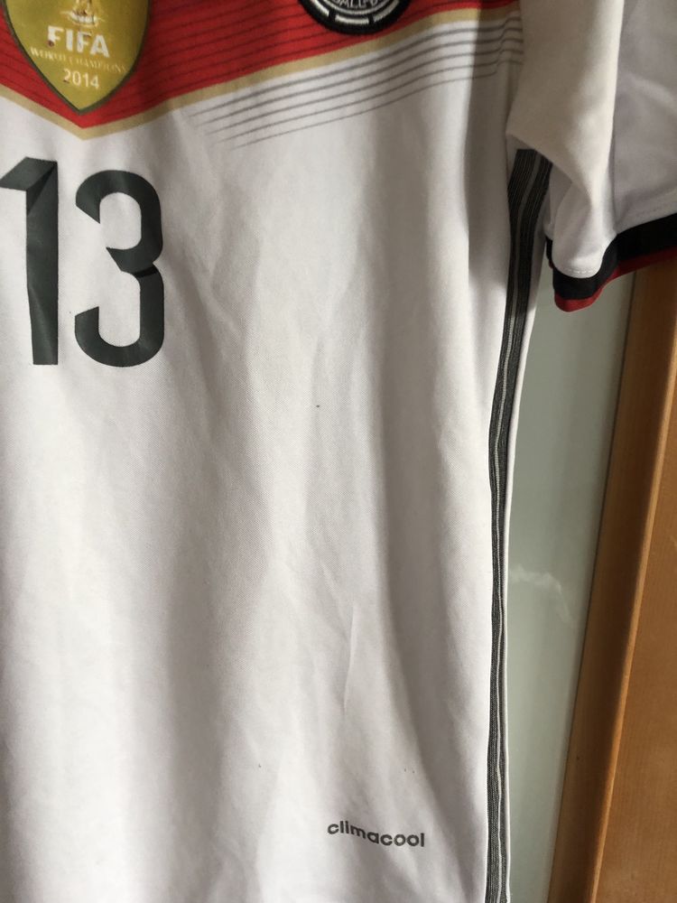 Muller Germany Niemcy Adidas Koszulka piłarska