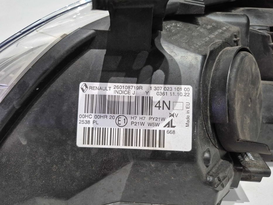 Renault Megane III 08-12 Lampa reflektor prawy EU 6PIN oryginalny