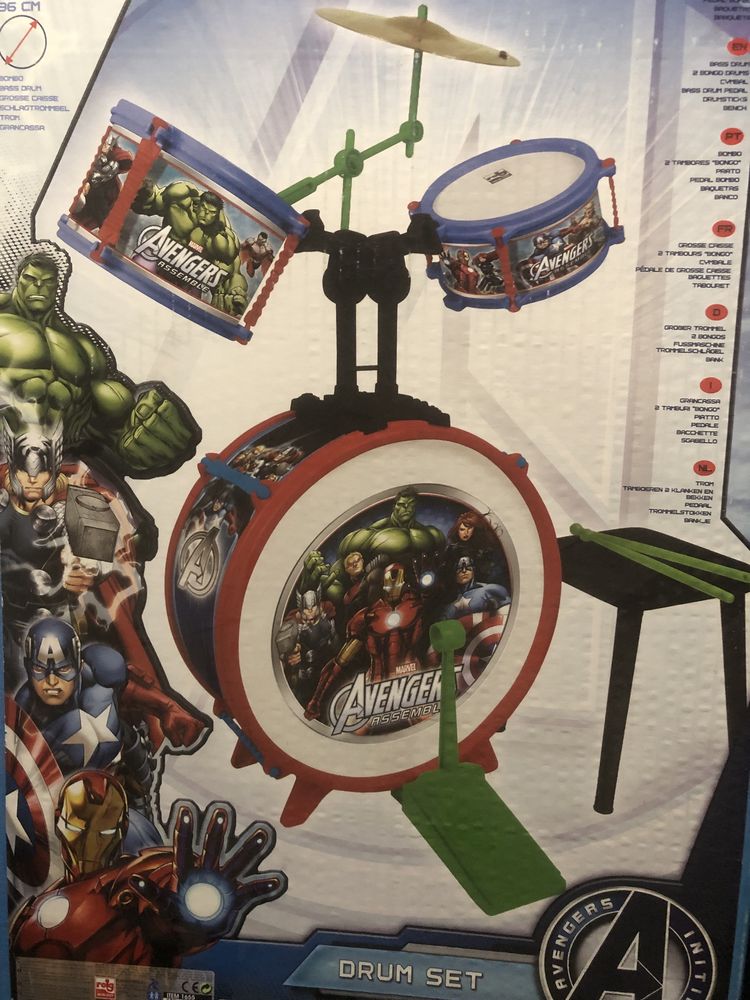 Bateria Avengers