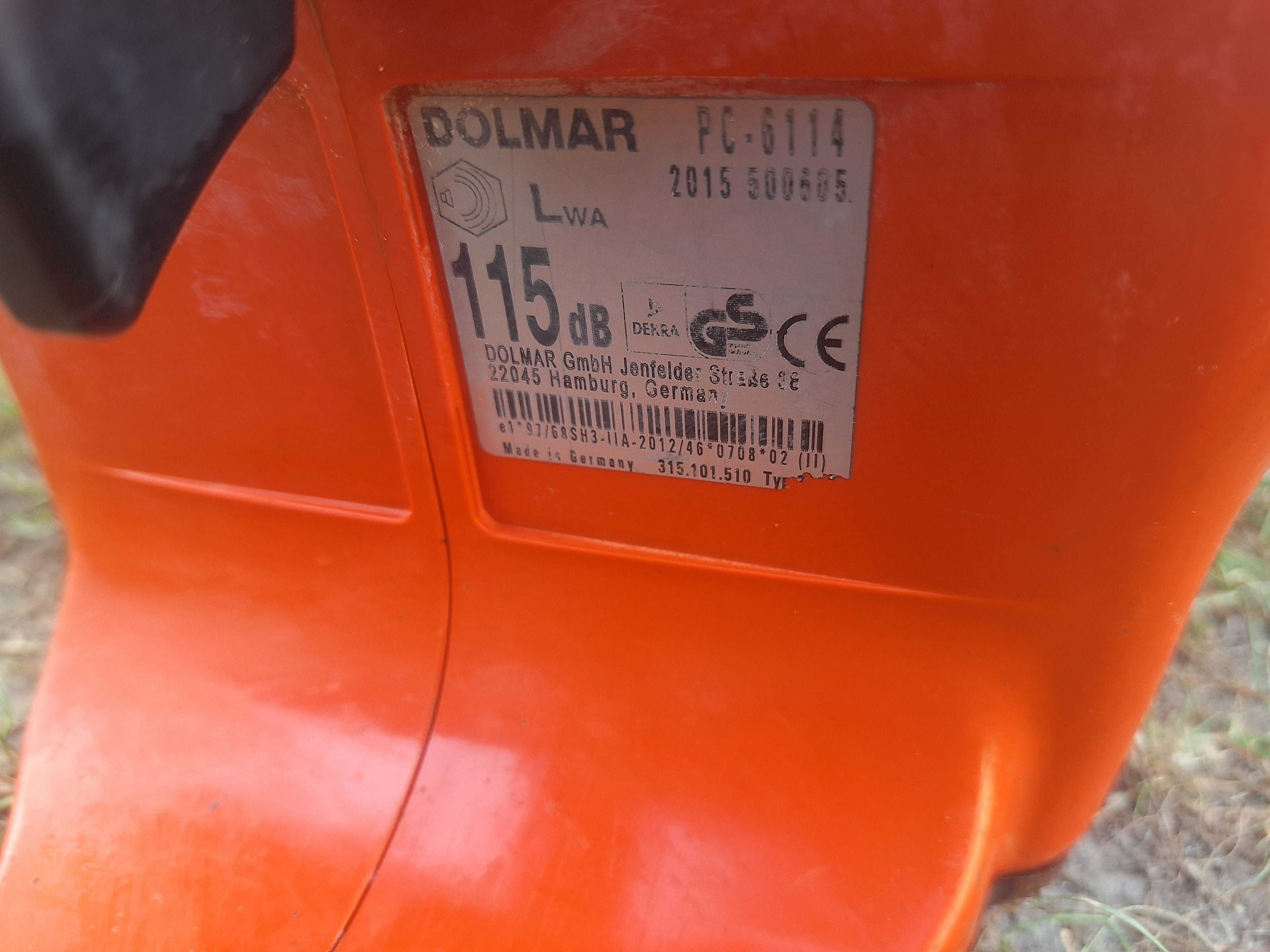 Przecinarka, piła spalinowa do betonu DOLMAR PC-6114