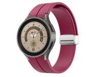Magnetyczny pasek do SAMSUNG GALAXY WATCH 4 5 6 PRO | Czerwony