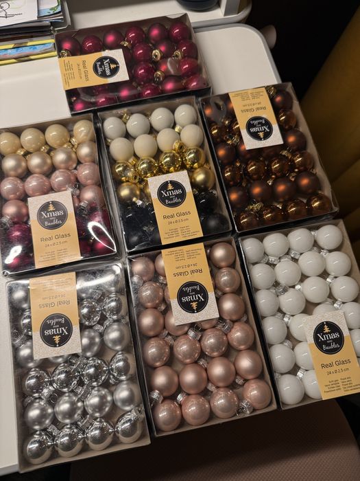 Кульки скло на ялинку