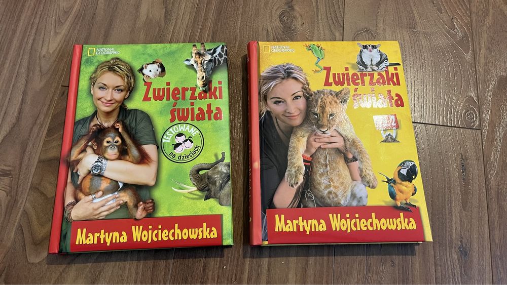 Książki Zwierzaki Świata Martyna Wojciechowska - 2 części