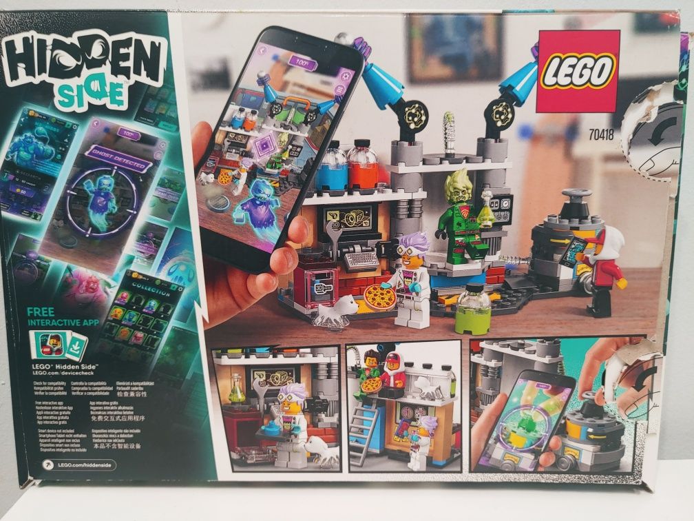 Lego Hidden Side- Laboratorium duchów J.B. 70418