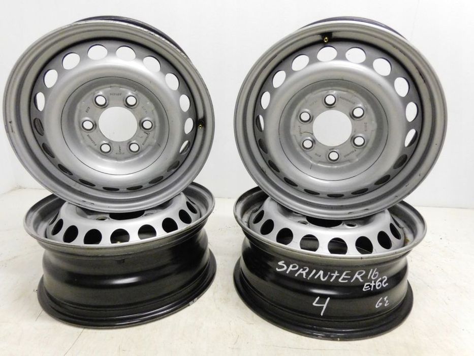 FELGI STALOWE 16 MERCEDES SPRINTER VW CRAFTER ET62