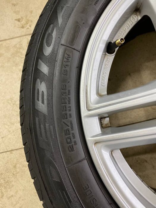 Диски borbet оригінал r16 з резиною 205/55