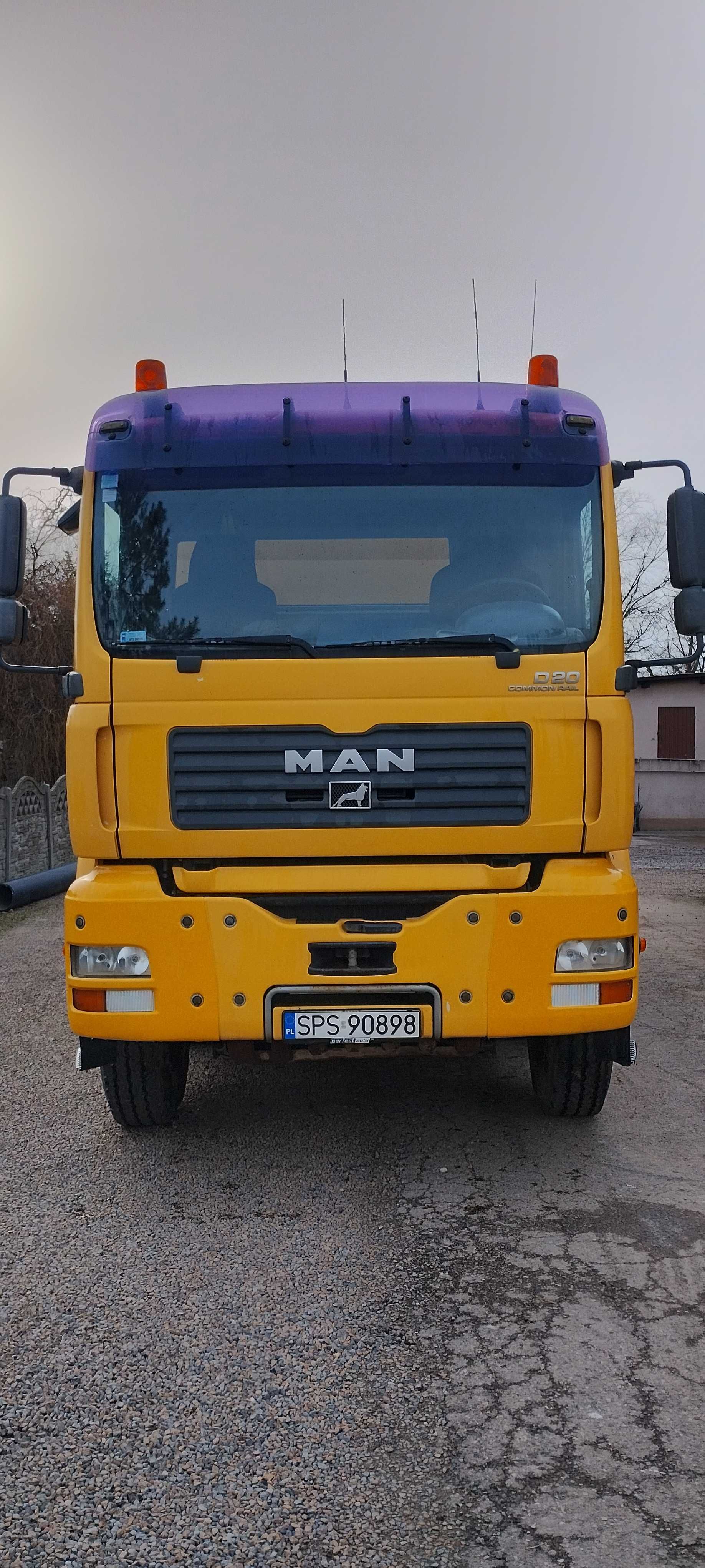 Man TGA 8x4 wywrotka, 2006 rok / 138tyś netto