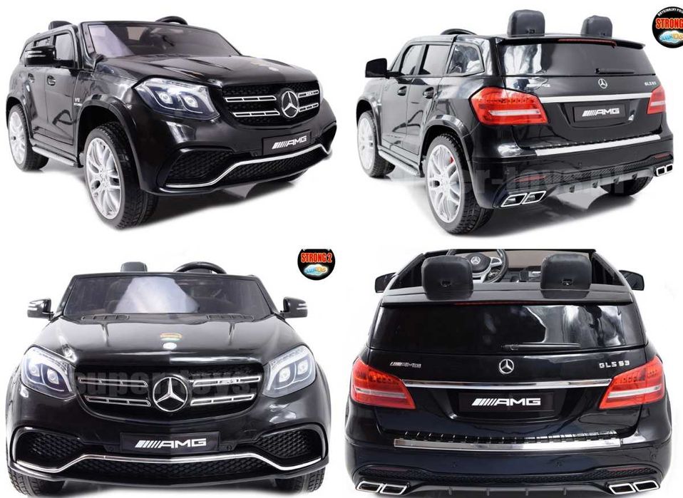 Auto na akumulator Mercedes GLS Dla 2 dzieci WYSOKA JAKOŚĆ Gratisy