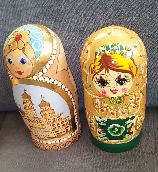 Sprzedam Matrioszki w idealnym stanie 5- 6-elementow