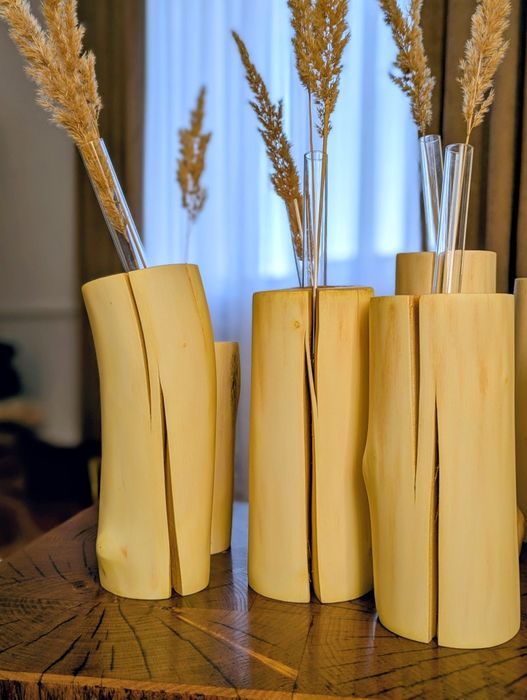 Вази  для сухоцвітів ручної роботи