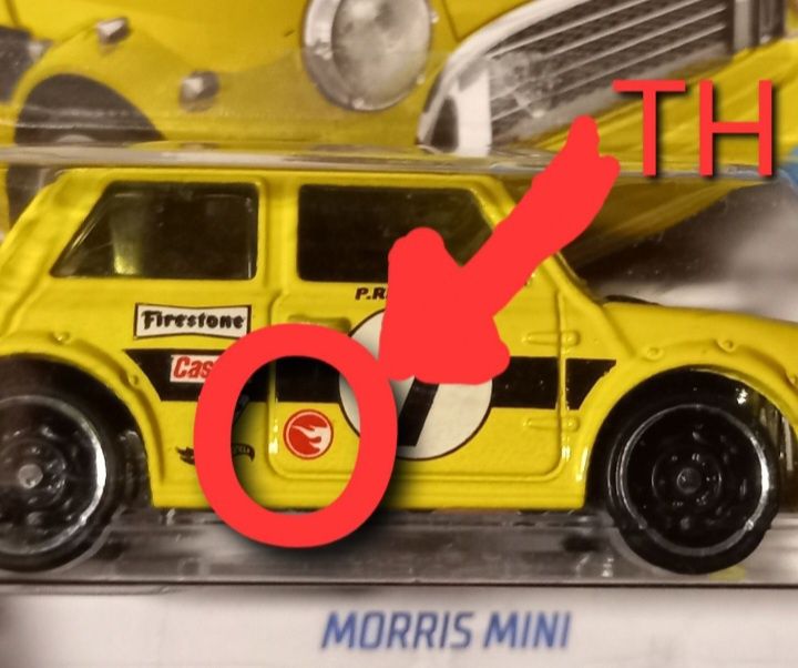 Hot wheels morris mini TH treasure hunt