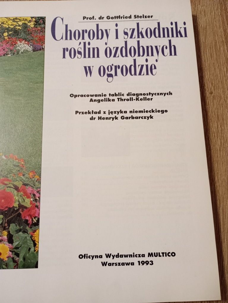 Książka Choroby i szkodniki roślin ozdobnych w ogrodzie