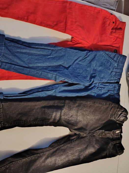 Spodnie jeans zestaw 6 par dla chłopca 92 98H&m