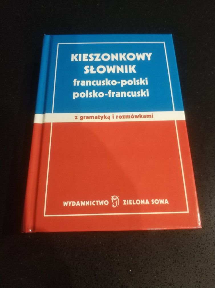 Kieszonkowy słownik polsko-francuski francusko-polski Zielona Sowa