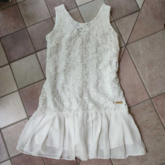 Sukienka biała koronka S/M
