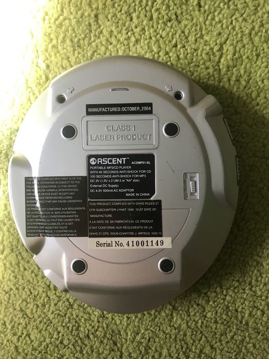 Discman ascent