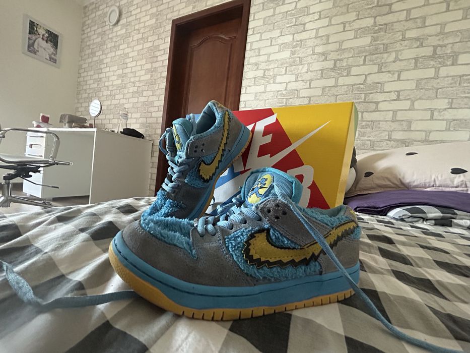 кросівки Nike SB Dunk Low x Grateful Dead Bears Blue