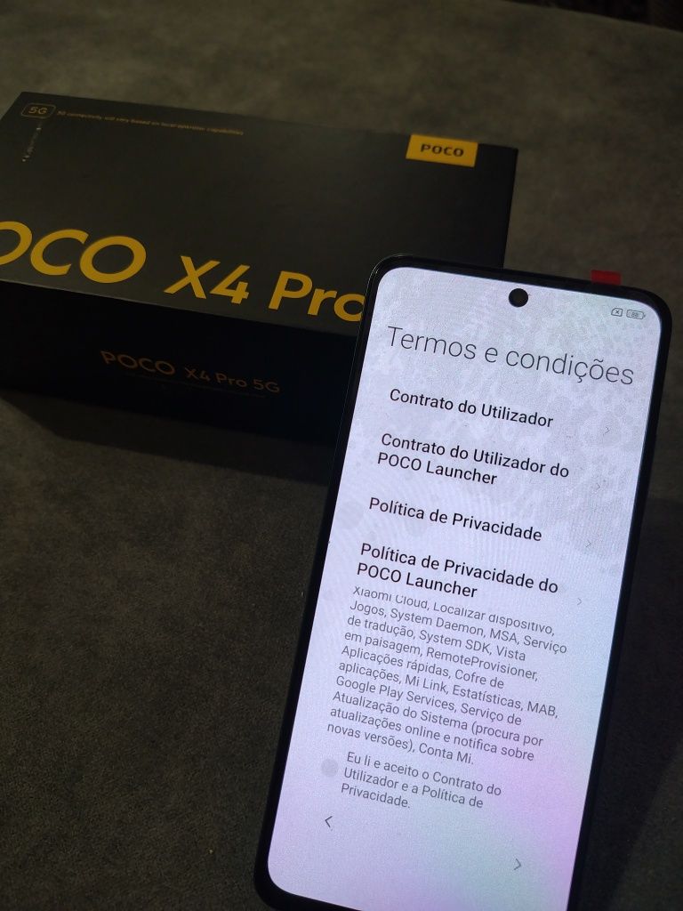 Poço X4 Pro 5G  Novo