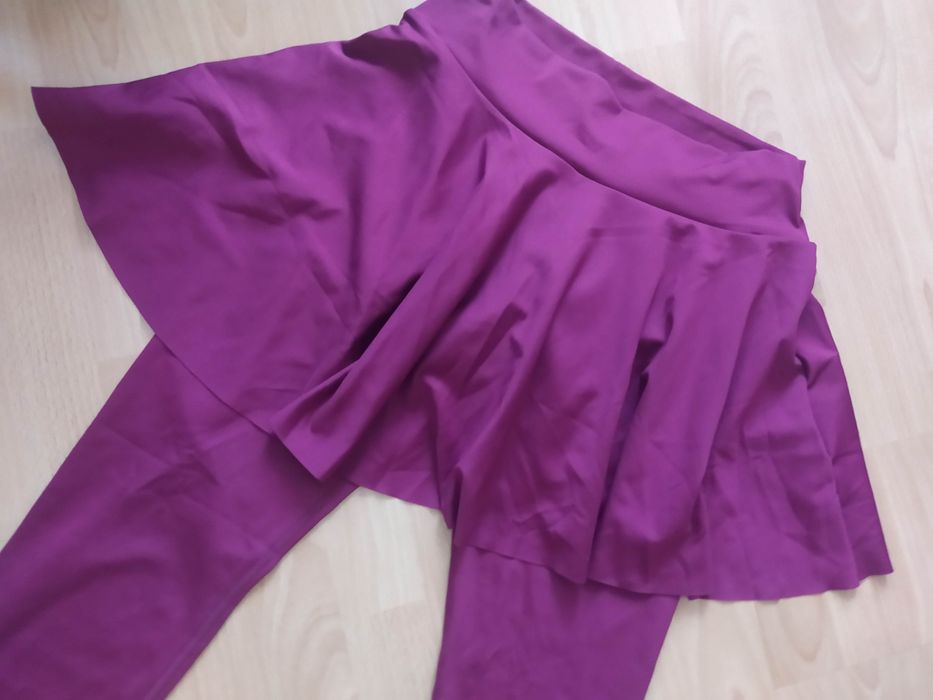 Legginsy spódnica getry fitness bieganie