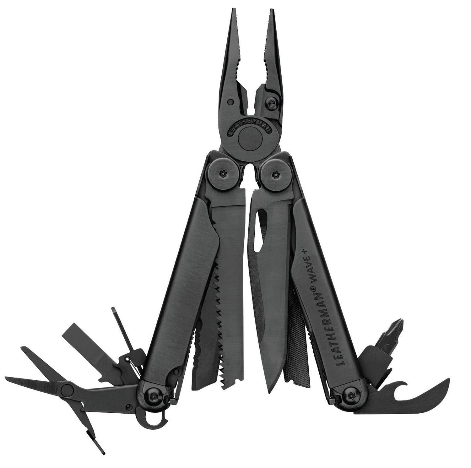 Мультитул Leatherman Wave Plus Black, синтетичний чохол 832526