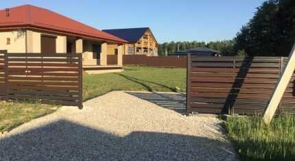 Паркани металеві. Огорожа ранчо. Паркан ранчо.