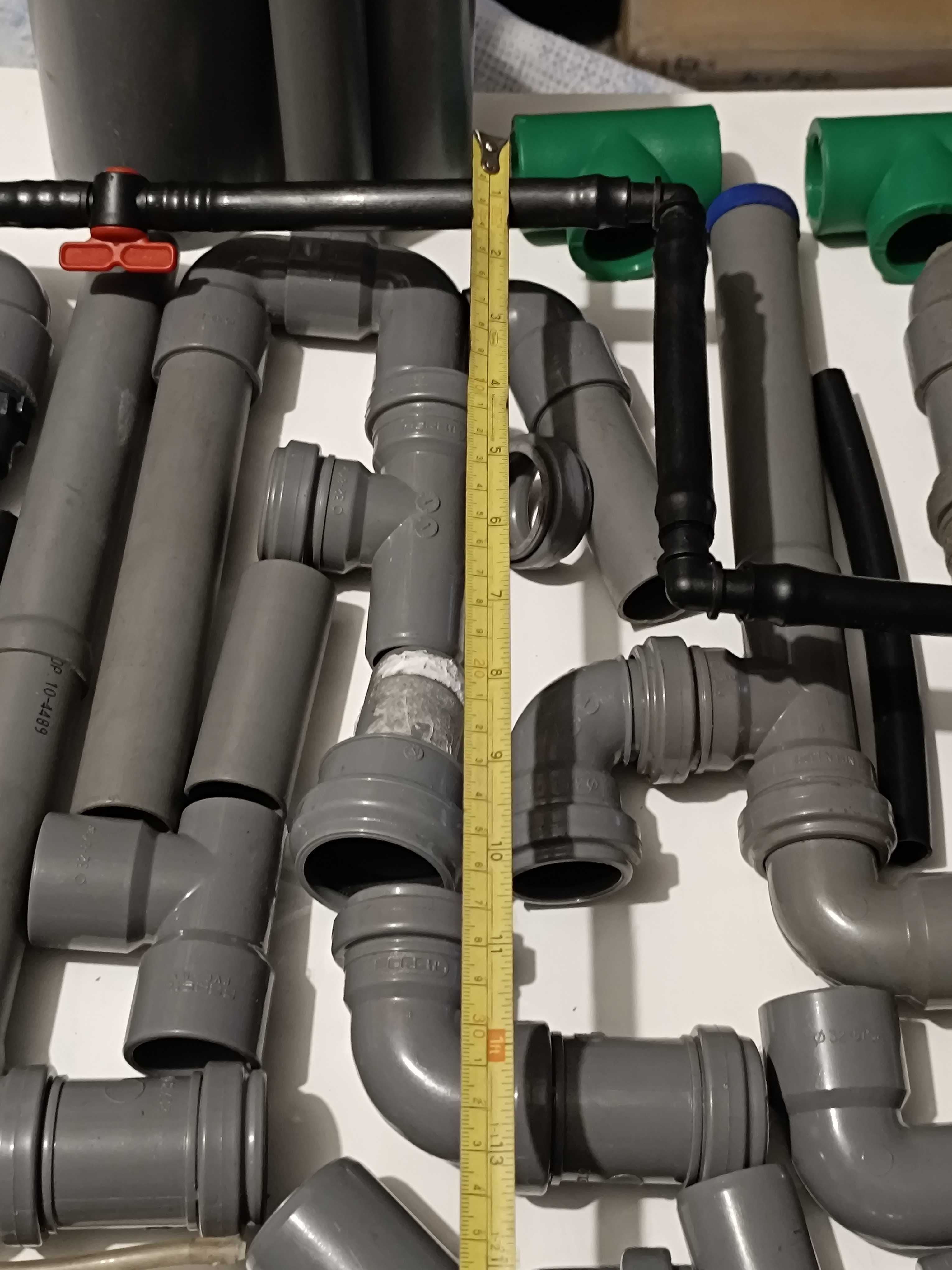 Conjunto de Tubos de PVC para canalização