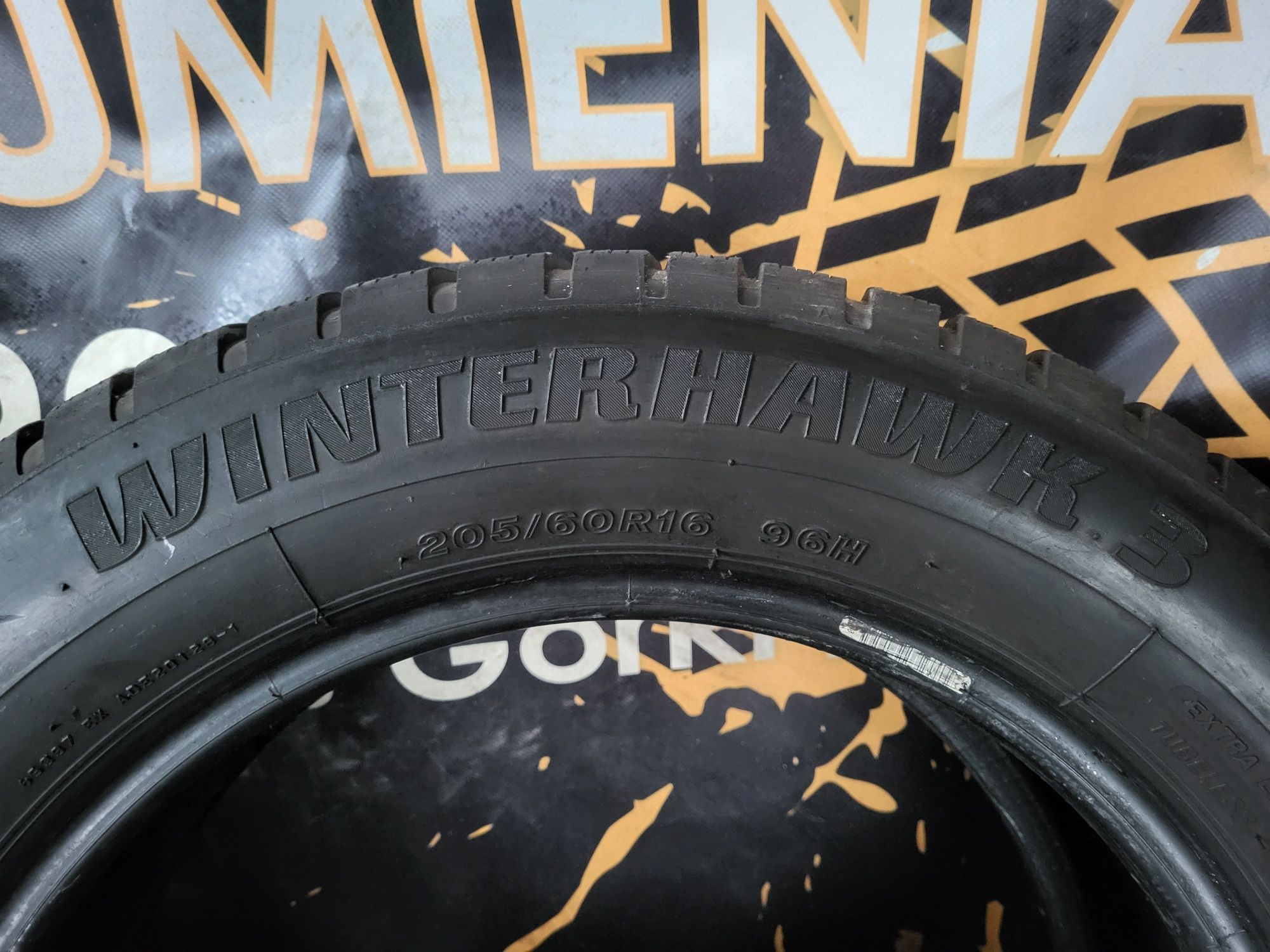 Opony zimowe 205/60/16 Firestone 6mm