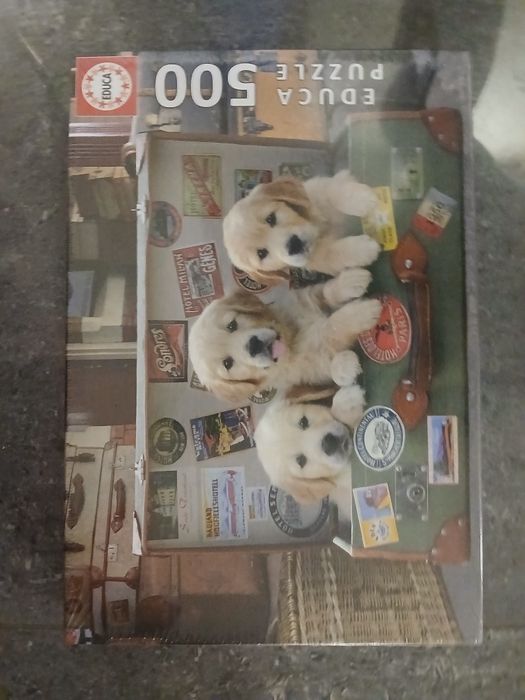 Puzzle três cães