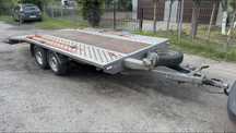 Laweta przyczepa 2500kg DMC 450cm x 210cm FV23%