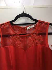 Czerwona sukienka M
