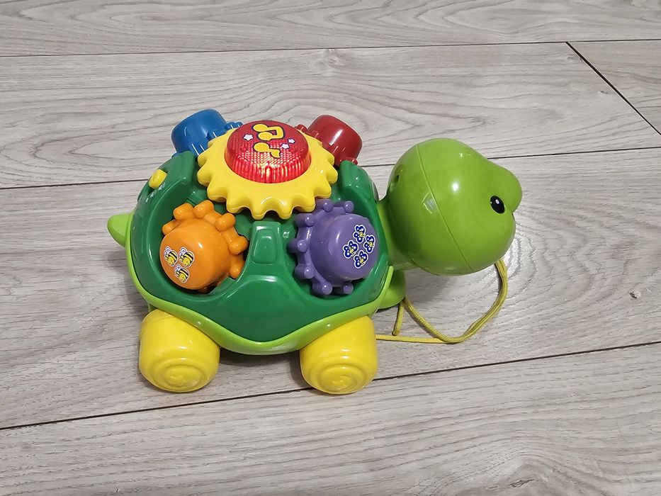 Vtech żółw interaktywny  grający i świecący