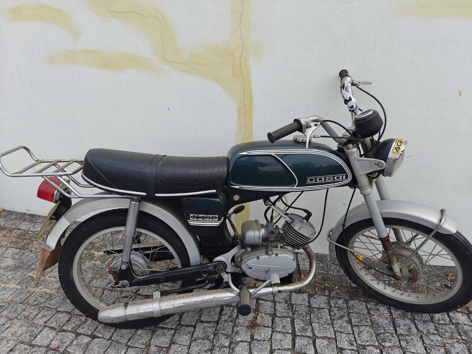VENDE-SE Motorizada Clássica – Casal K197 - Toda original