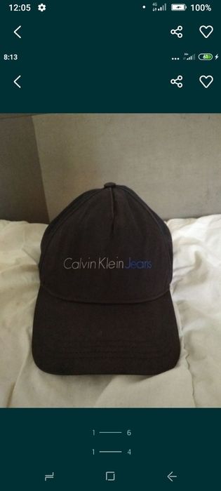 Sprzedam czapkę, Calvin Klein