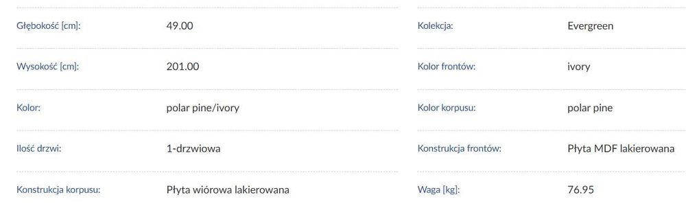 witryna biała śliczna