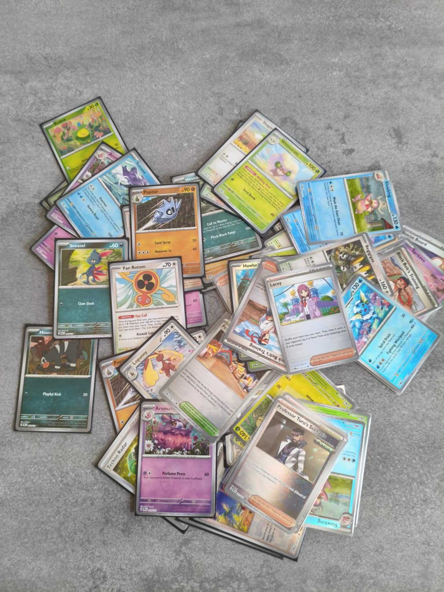Karty pokemon bulk i inne