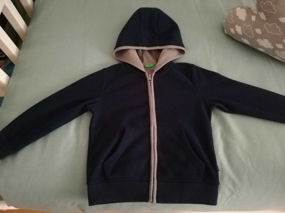 Casaco da benetton, polar, tamanho 5 anos XS