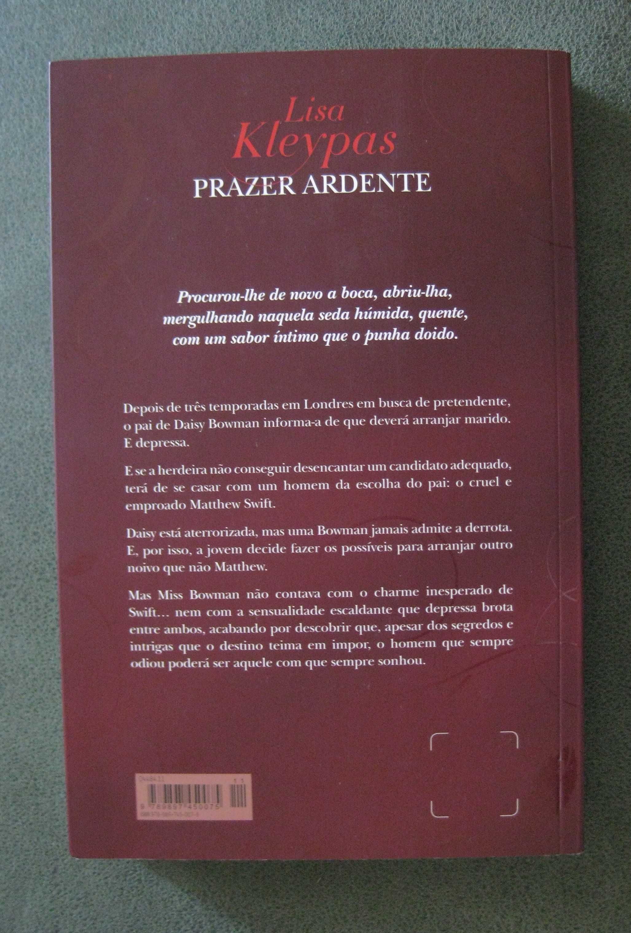 Prazer Ardente de Lisa Kleypas NOVO - Oferta de Portes