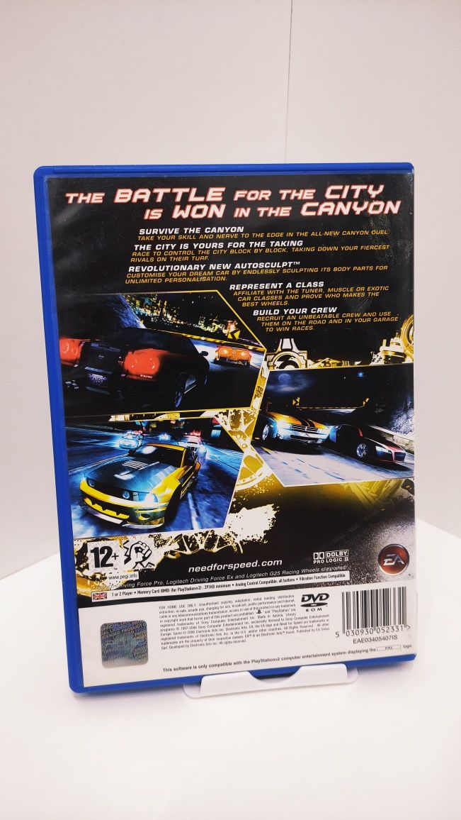 Need for Speed Carbon PS2 Playstation 2 NFS X12
