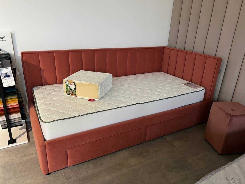 Ліжко МЯКЕ тканина двоспальне 140/160/180*200 РОЗПРОДАЖ склад доставка