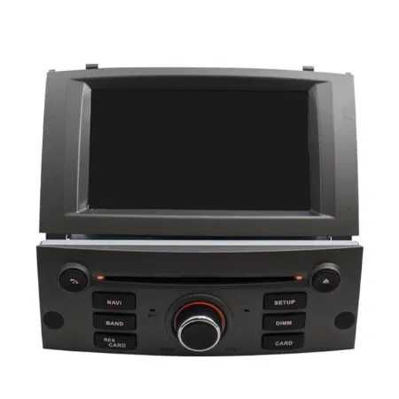 Radio 2din Android 10 Peugeot 407 04- szare/czarne gps wifi